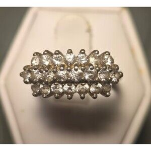 Vintage sterling silver ring sz 7.5